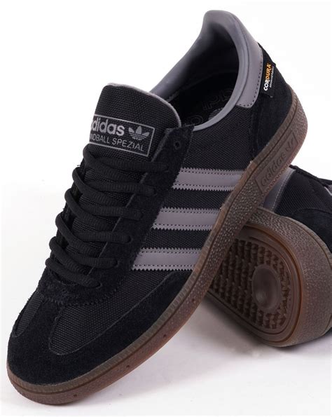 black adidas handball spezial|Adidas originals handball spezial black.